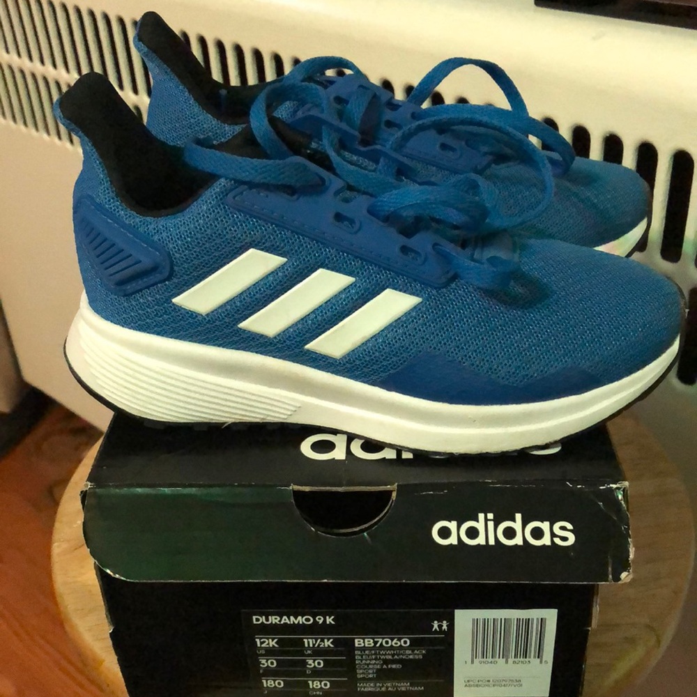 Boys sneakers  worn once and in perfect condition